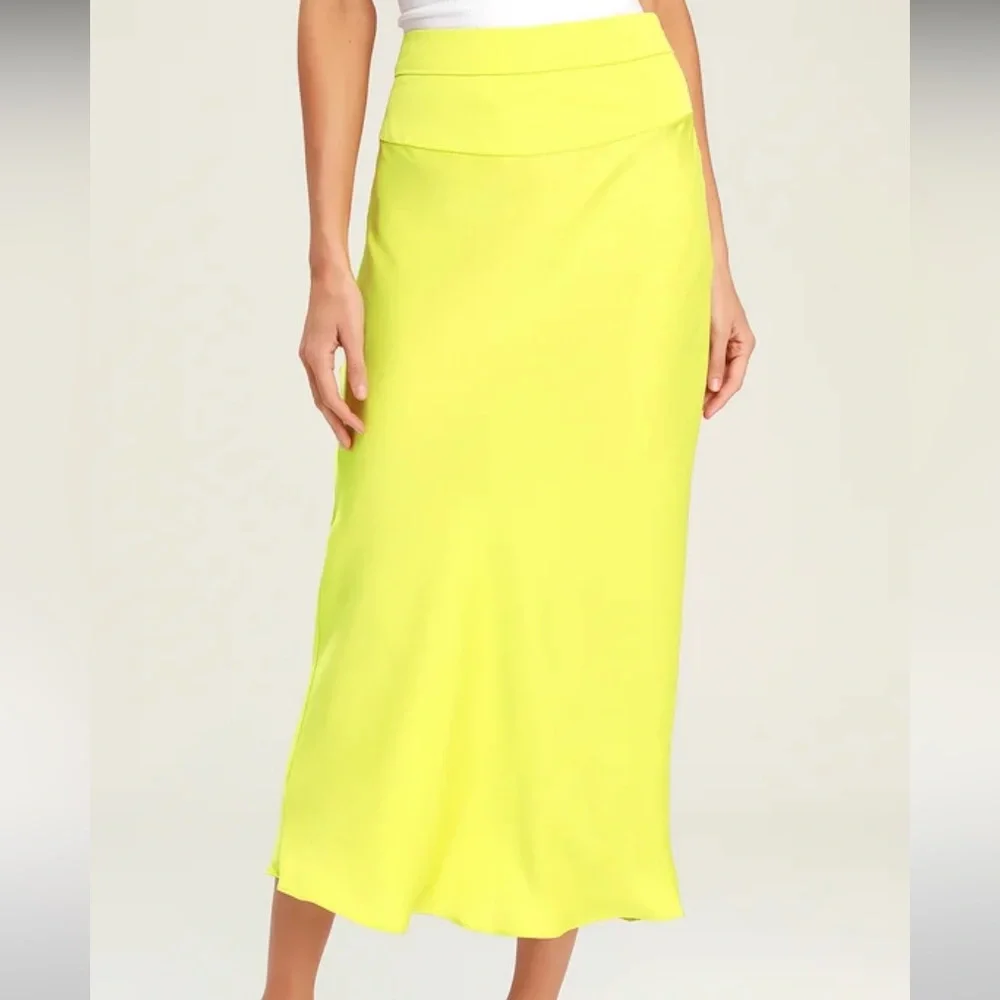 ❎SOLD LOCALLY- NWT Free People Women's Normani Bias Skirt - Picture 3 of 6